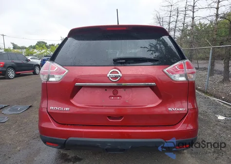 2016 Nissan Rogue Sv из США, поврежденный, VIN KNMAT2MV2GP603143